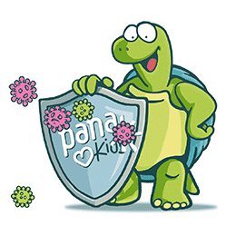 Turty mit Schild
